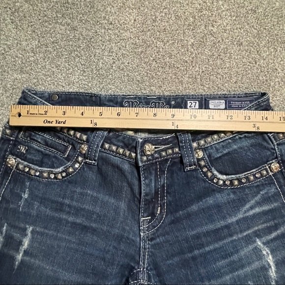 Miss Me Signature Boot Cut 27 Stretch Embellished - Picture 6 of 8